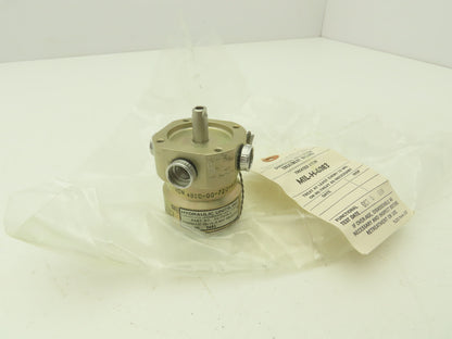 Ronson Boeing 7-U-7074-1 Hydraulic Valve 4-Way Selector SAE Military Surplus