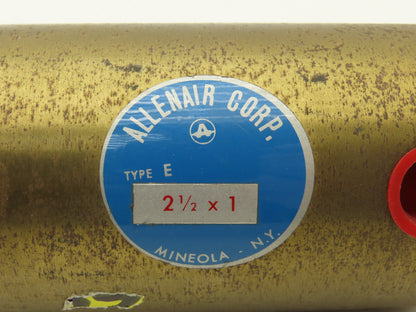 Allenair E 2-1/2X1 Pneumatic Double Acting Air Cylinder 2-1/2"Bore 1" Stroke