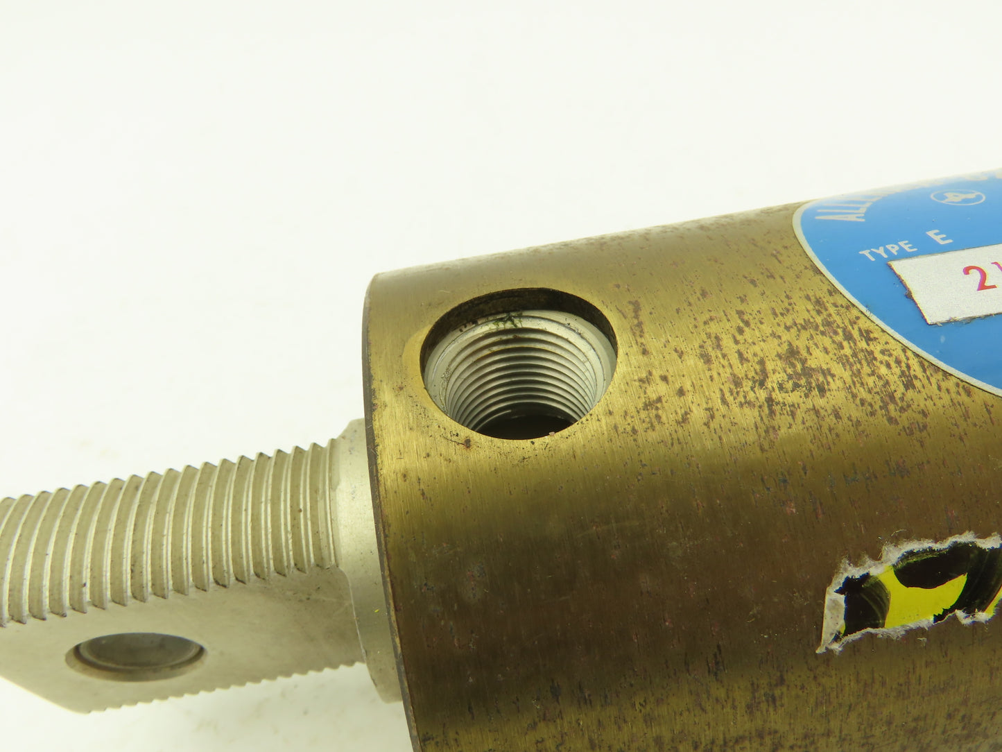 Allenair E 2-1/2X1 Pneumatic Double Acting Air Cylinder 2-1/2"Bore 1" Stroke