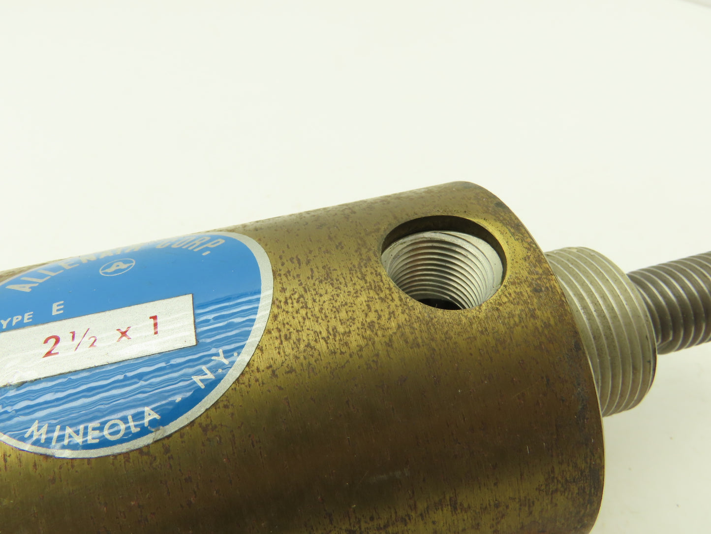 Allenair E 2-1/2X1 Pneumatic Double Acting Air Cylinder 2-1/2"Bore 1" Stroke
