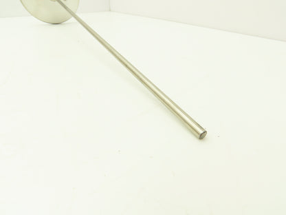 Trerice Boiler Temp Thermometer Gauge 5"Dial 18"Stem 150-750°F Bi-Metal 1/2"NPT