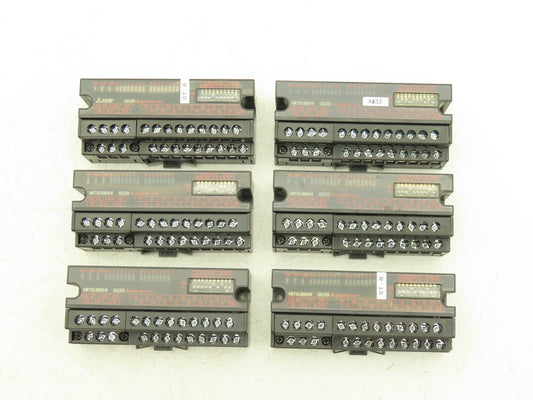 Mitsubishi AJ65SBTB1-16T1 Remote Digital Output 16 Point 24VDC MELSEC-A Lot of 6