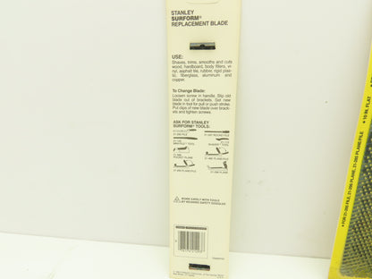 Stanley 21-293 Surform Standard Cut 10" Replacement Flat Blade Lot of 12