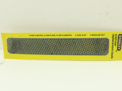 Stanley 21-293 Surform Standard Cut 10" Replacement Flat Blade Lot of 12