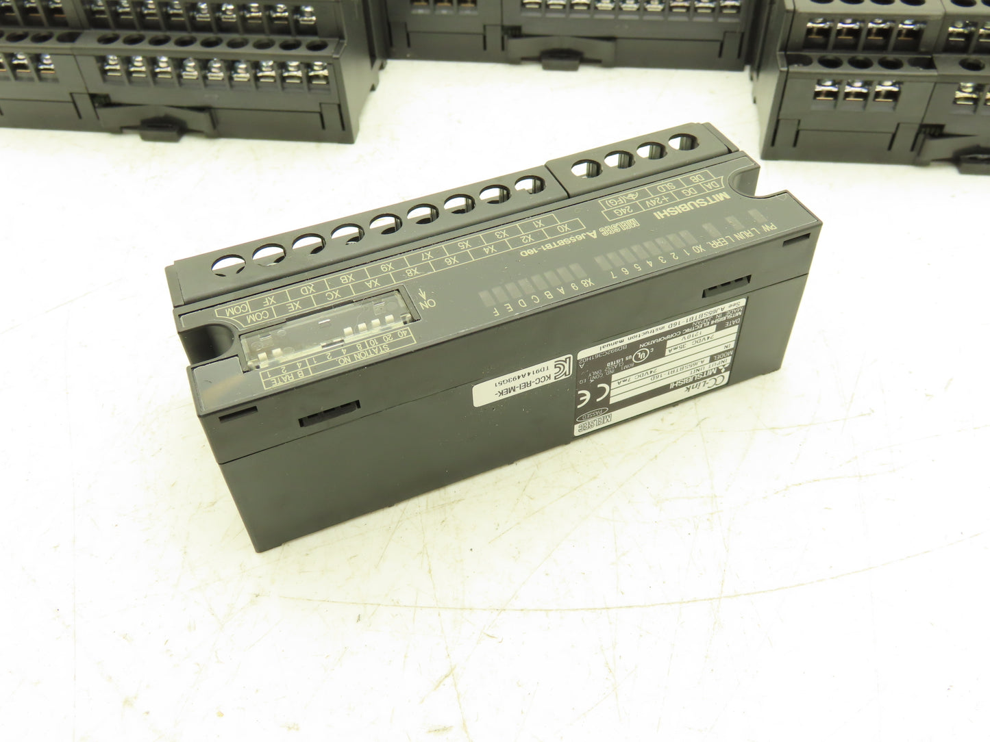 Mitsubishi AJ65SBTB1-16D Remote Digital Input 16 Point 24VDC MELSEC-A Lot of 9