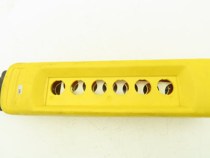 Telemecanique XAC-A06  6-Station Pushbutton Control Pendant Enclosure Empty 500V