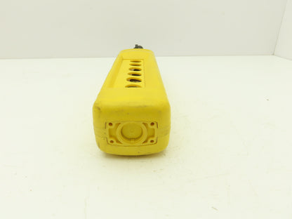 Telemecanique XAC-A06  6-Station Pushbutton Control Pendant Enclosure Empty 500V