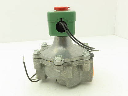 Asco Redhat 8215B50VM Solenoid Valve 2 Way Vacuum 10-3 NC 110/120VAC 1"NPT