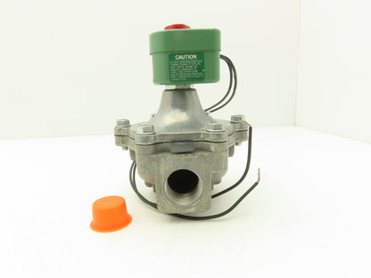 Asco Redhat 8215B50VM Solenoid Valve 2 Way Vacuum 10-3 NC 110/120VAC 1"NPT