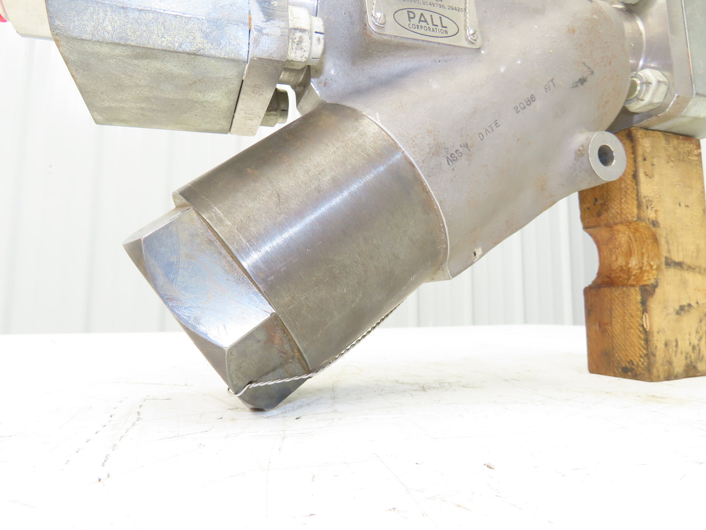 Pall AD-6835-240B1A High Pressure Steel Pneumatic Filter Butt Weld 4500psi