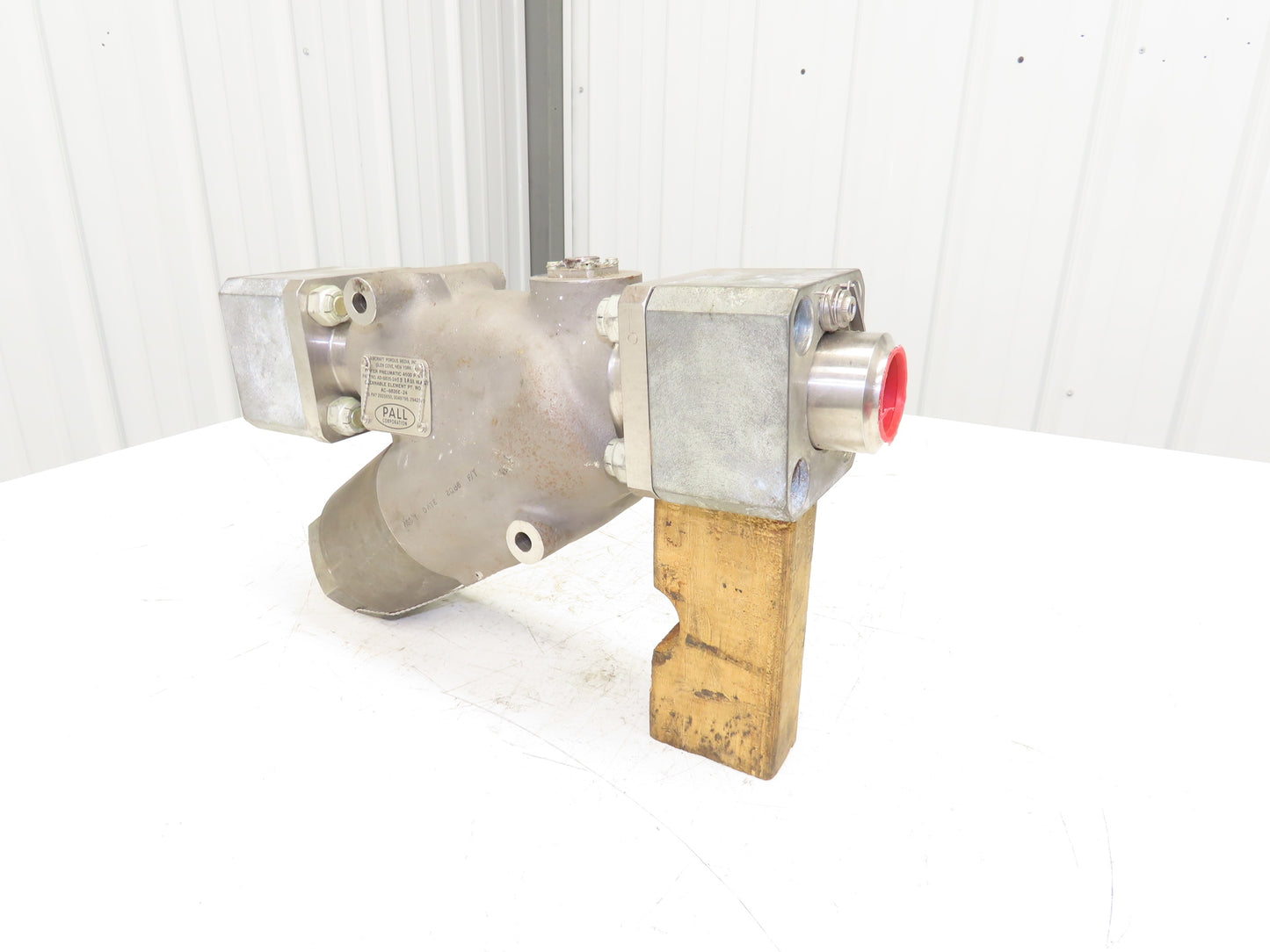 Pall AD-6835-240B1A High Pressure Steel Pneumatic Filter Butt Weld 4500psi