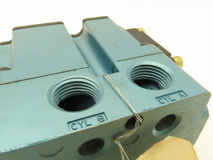 MAC 6513B-222-PM-111DA Pneumatic Solenoid Valve 4 Way Light 120VAC 50/60Hz