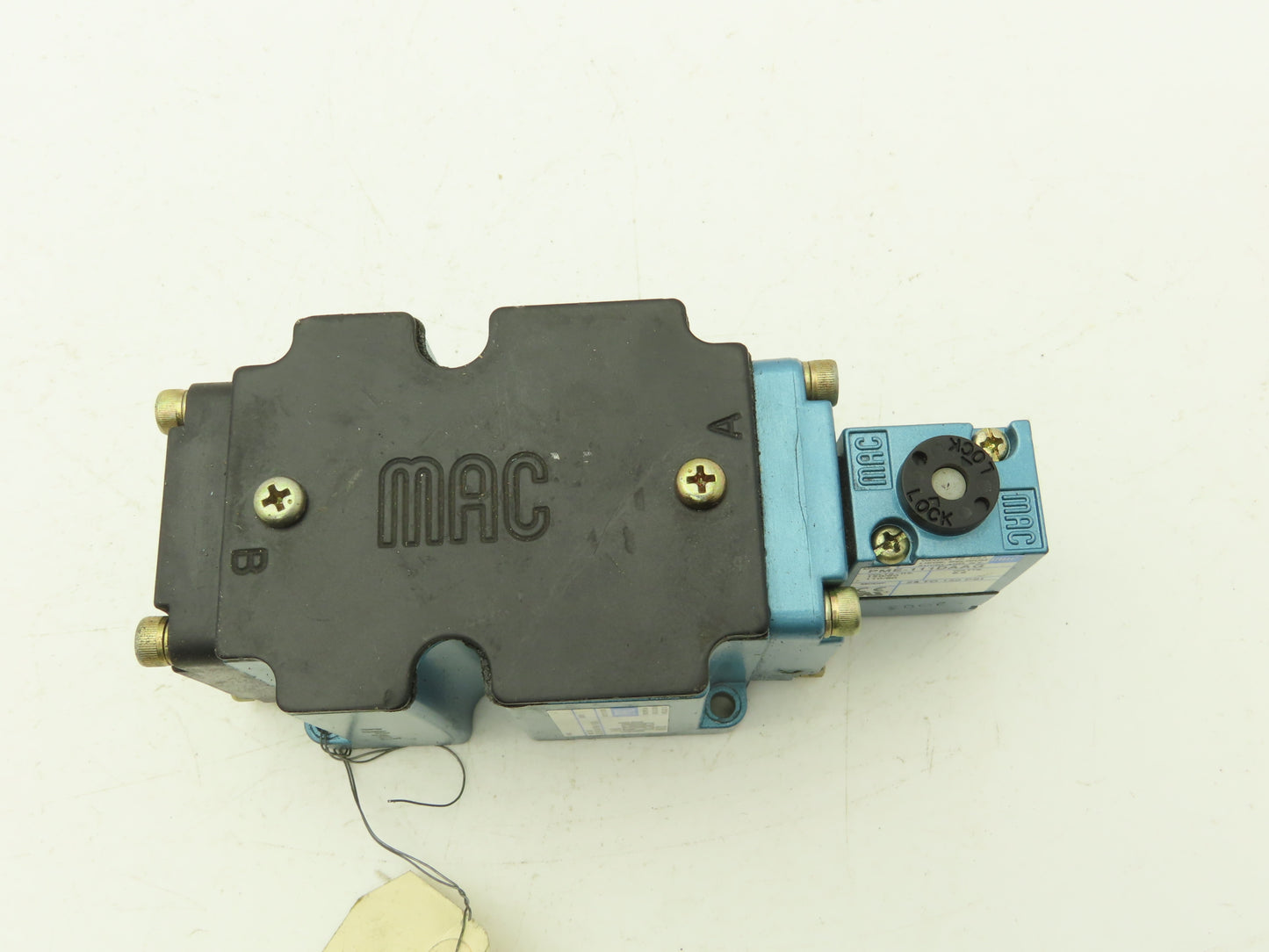 MAC 6511B-000-PM-111DA Pneumatic Solenoid Valve Single Acting 120VAC 50/60Hz