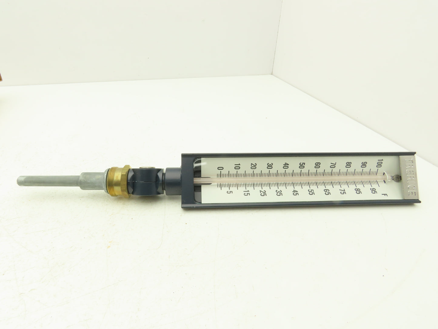Trerice BX91403-1/2 Thermometer 0-100°F 9"Scale 3.5"Adj Stem A00502WWG  Lot of 2