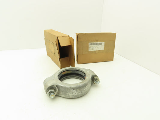 Victaulic Gustin Bacon GBMA 40 Aluminum 4" Grooved Pipe Coupling  Lot of 2