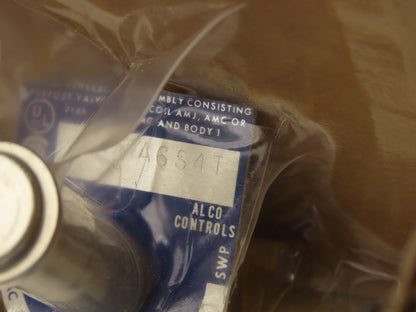 Alco 200RA 6S4-T Refrigerant Solenoid Valve W 24VDC Coil R-12 R-22 R-502