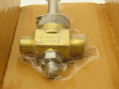 Alco 200RA 6S4-T Refrigerant Solenoid Valve W 24VDC Coil R-12 R-22 R-502