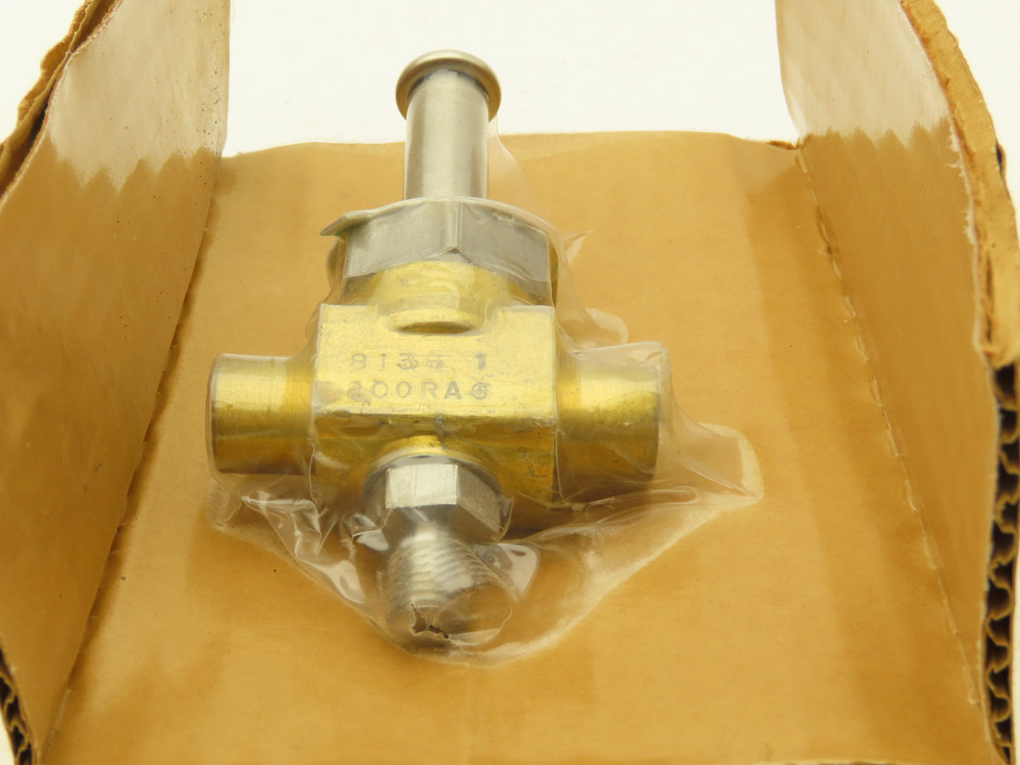 Alco 200RA 6S4-T Refrigerant Solenoid Valve W 24VDC Coil R-12 R-22 R-502