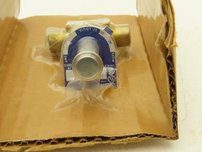 Alco 200RA 6S4-T Refrigerant Solenoid Valve W 24VDC Coil R-12 R-22 R-502