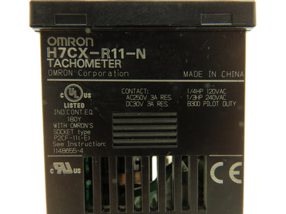 Omron H7CX-R11-N Digital Multifunction Preset Counter 100-240V Panel Mounted