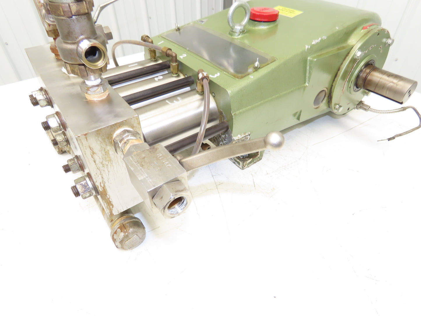 Arimitsu C-25200SW3E Stainless Triplex Plunger Pump 45.7L/min 2842psi 18.4kw