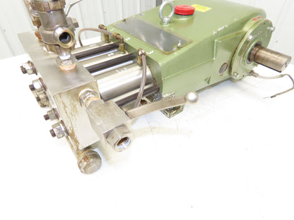 Arimitsu C-25200SW3E Stainless Triplex Plunger Pump 45.7L/min 2842psi 18.4kw