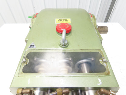 Arimitsu C-25200SW3E Stainless Triplex Plunger Pump 45.7L/min 2842psi 18.4kw