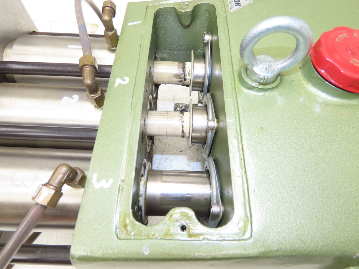 Arimitsu C-25200SW3E Stainless Triplex Plunger Pump 45.7L/min 2842psi 18.4kw