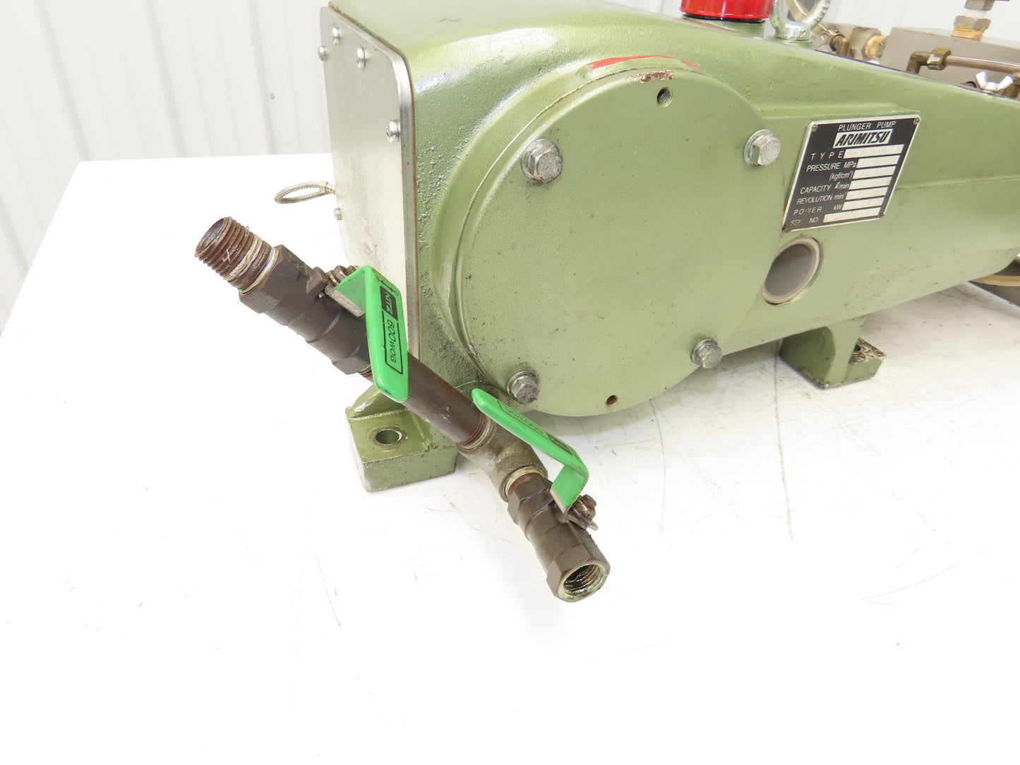 Arimitsu C-25200SW3E Stainless Triplex Plunger Pump 45.7L/min 2842psi 18.4kw