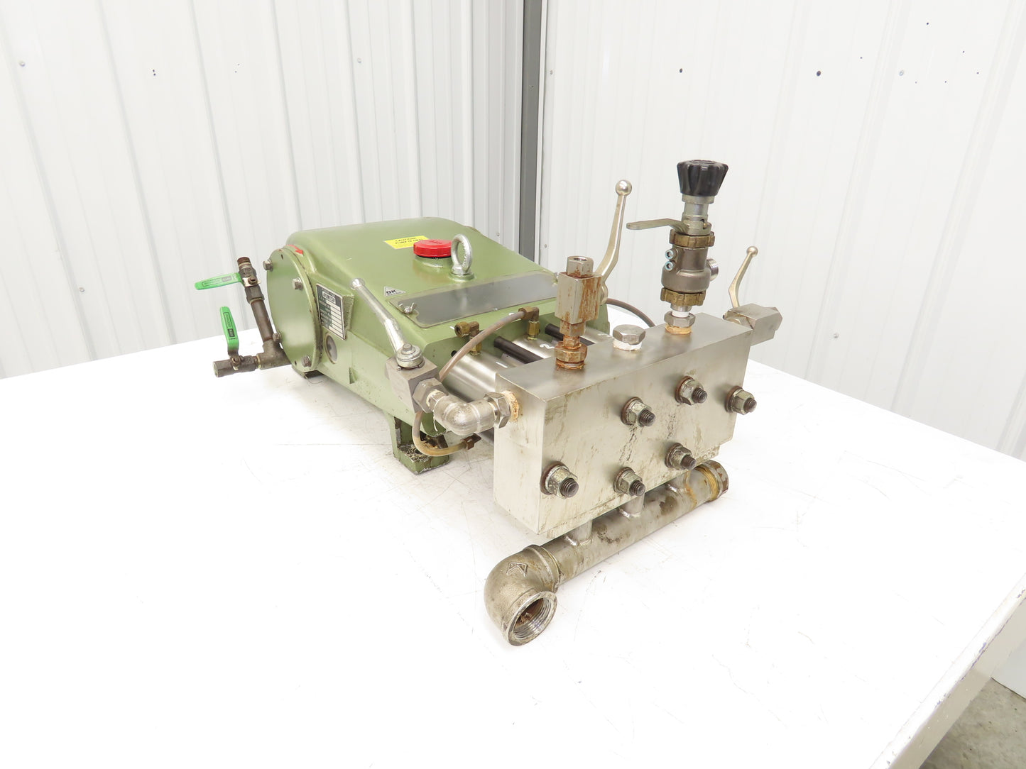 Arimitsu C-25200SW3E Stainless Triplex Plunger Pump 45.7L/min 2842psi 18.4kw