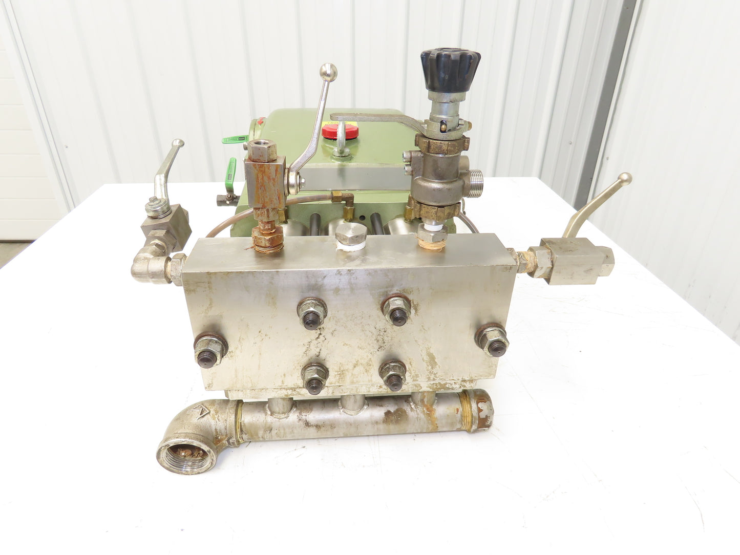 Arimitsu C-25200SW3E Stainless Triplex Plunger Pump 45.7L/min 2842psi 18.4kw