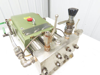 Arimitsu C-25200SW3E Stainless Triplex Plunger Pump 45.7L/min 2842psi 18.4kw