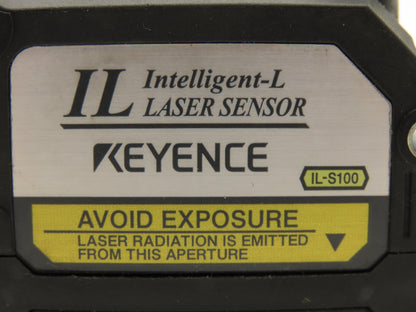 Keyence IL-S100 CMOS Multi-Function Analog Laser Sensor 75 to 130 mm Range