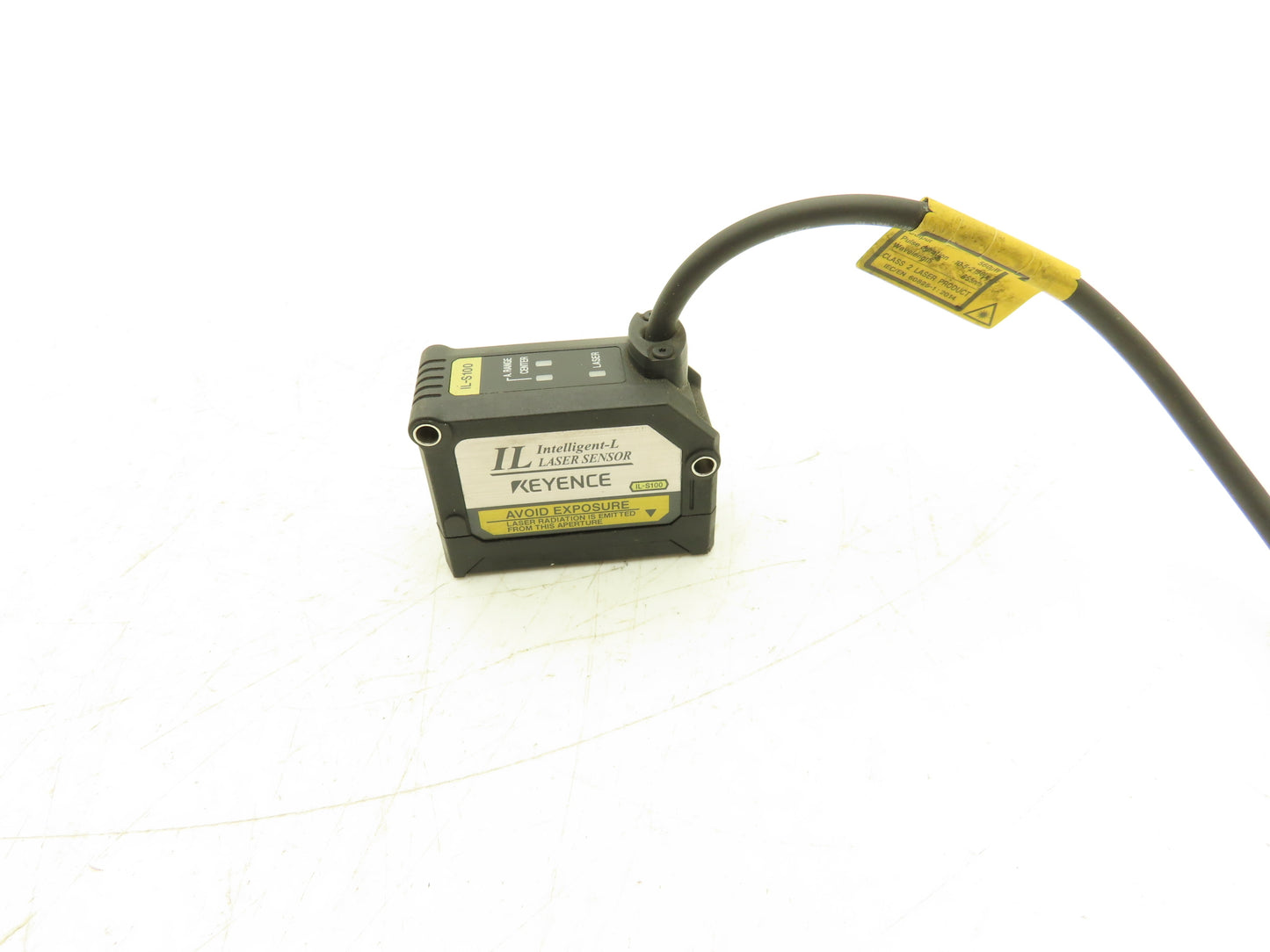 Keyence IL-S100 CMOS Multi-Function Analog Laser Sensor 75 to 130 mm Range