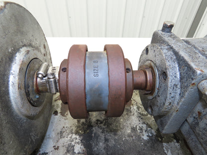 Tuthill 3210-92L2-4755  3" Positive Displacement Vacuum Blower Pump 3Hp 230/460V