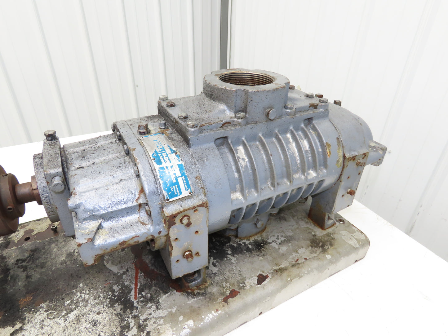 Tuthill 3210-92L2-4755  3" Positive Displacement Vacuum Blower Pump 3Hp 230/460V