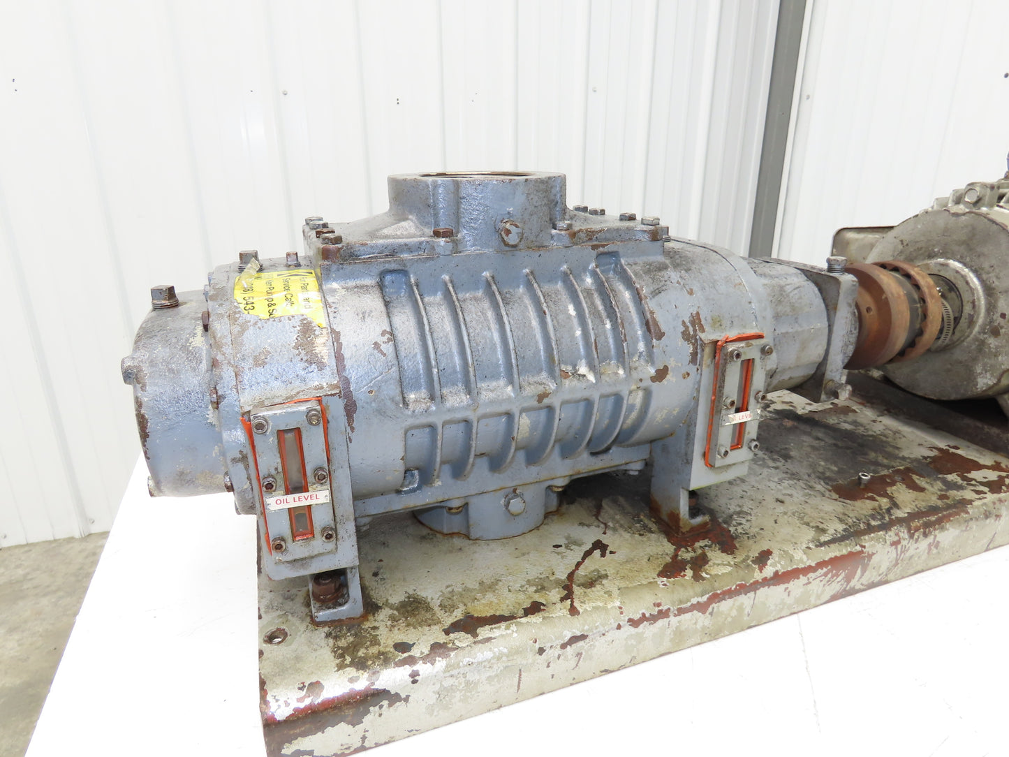Tuthill 3210-92L2-4755  3" Positive Displacement Vacuum Blower Pump 3Hp 230/460V