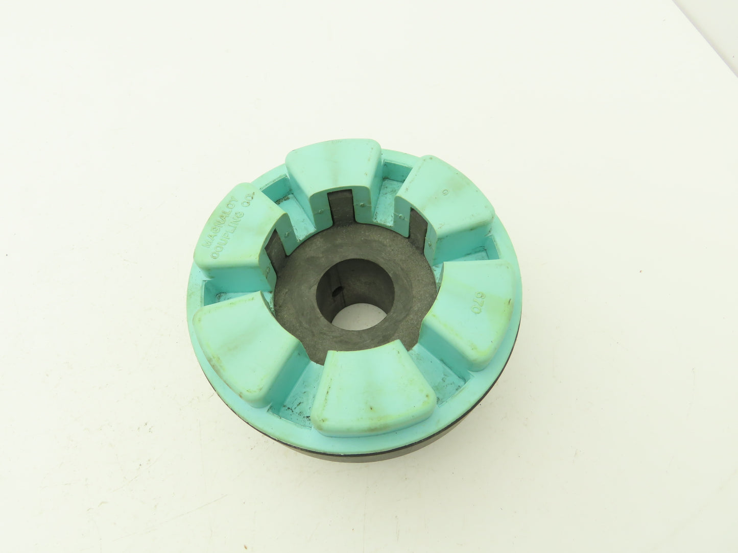 Magnaloy 600 Aluminum Drive Coupling 1-1/2" Set Screw  W/670 Flex Coupling