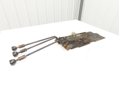 Yale Forklift Three Lever Control With Lift Tilt Shift Off ERC100HHN48TV096