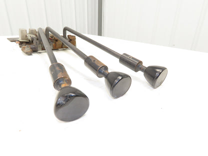 Yale Forklift Three Lever Control With Lift Tilt Shift Off ERC100HHN48TV096