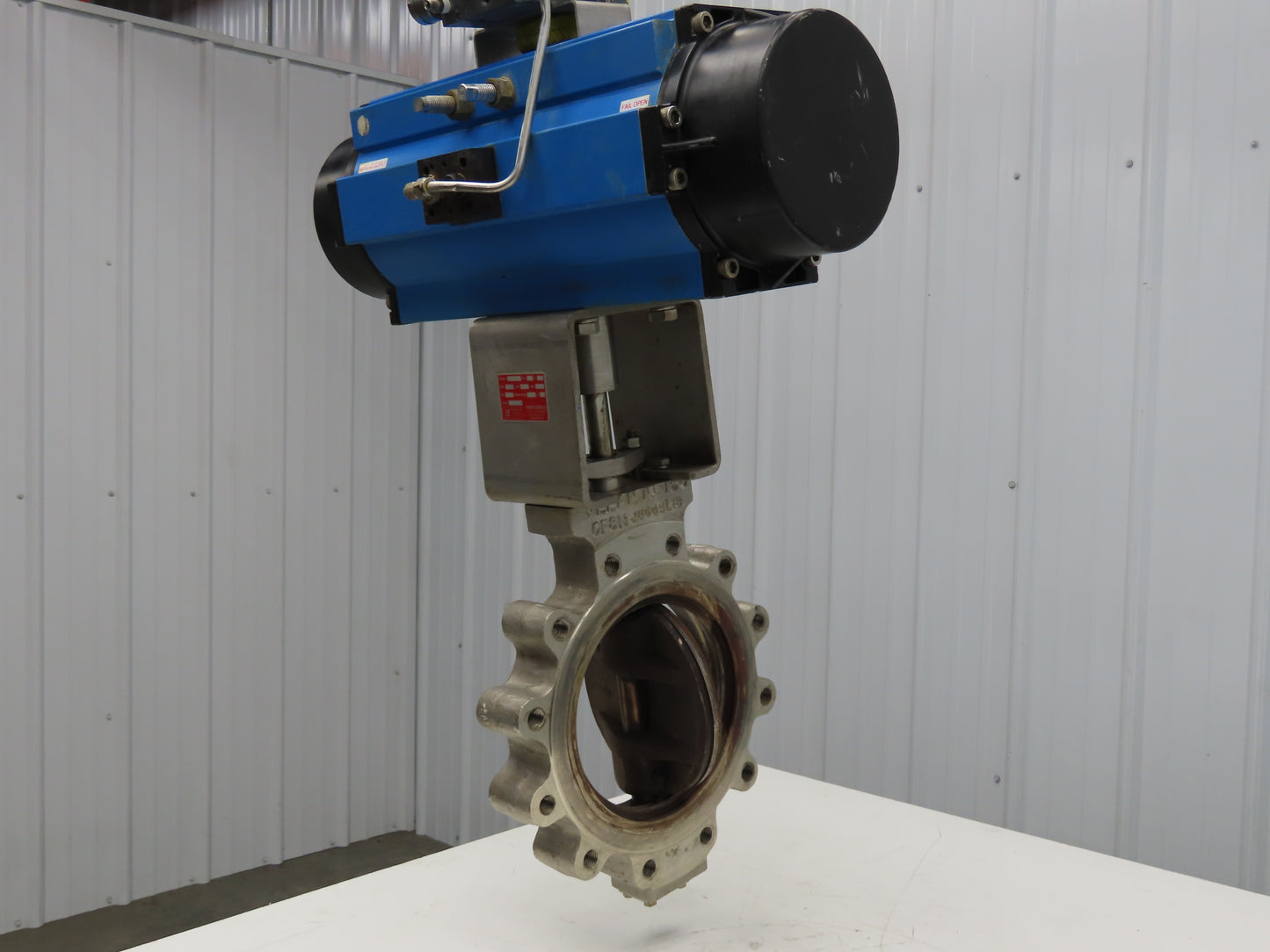 Velan L16-0CP13-DCJA Torqseal 10" Stainless Lug Butterfly Valve w/Rotex Actuator