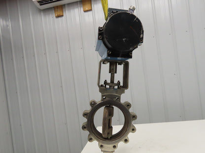 Velan L16-0CP13-DCJA Torqseal 10" Stainless Lug Butterfly Valve w/Rotex Actuator