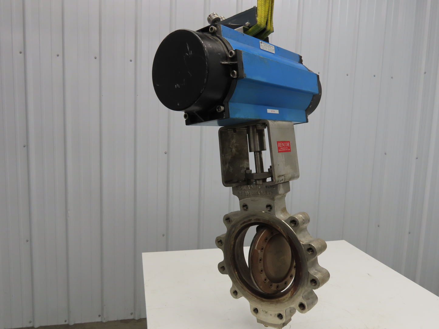 Velan L16-0CP13-DCJA Torqseal 10" Stainless Lug Butterfly Valve w/Rotex Actuator