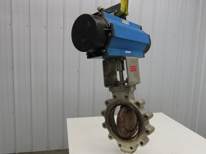 Velan L16-0CP13-DCJA Torqseal 10" Stainless Lug Butterfly Valve w/Rotex Actuator