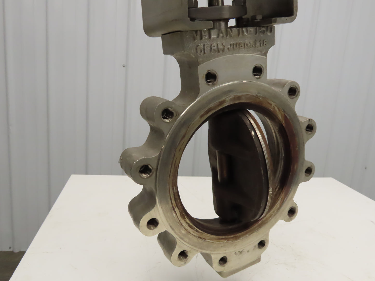 Velan L16-0CP13-DCJA Torqseal 10" Stainless Lug Butterfly Valve w/Rotex Actuator