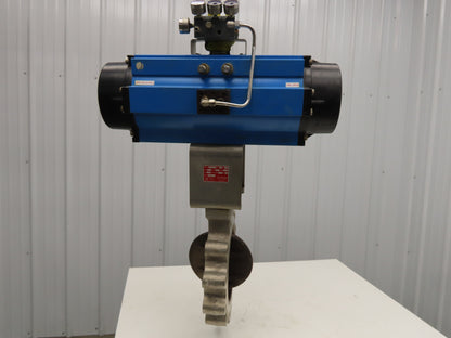 Velan L16-0CP13-DCJA Torqseal 10" Stainless Lug Butterfly Valve w/Rotex Actuator