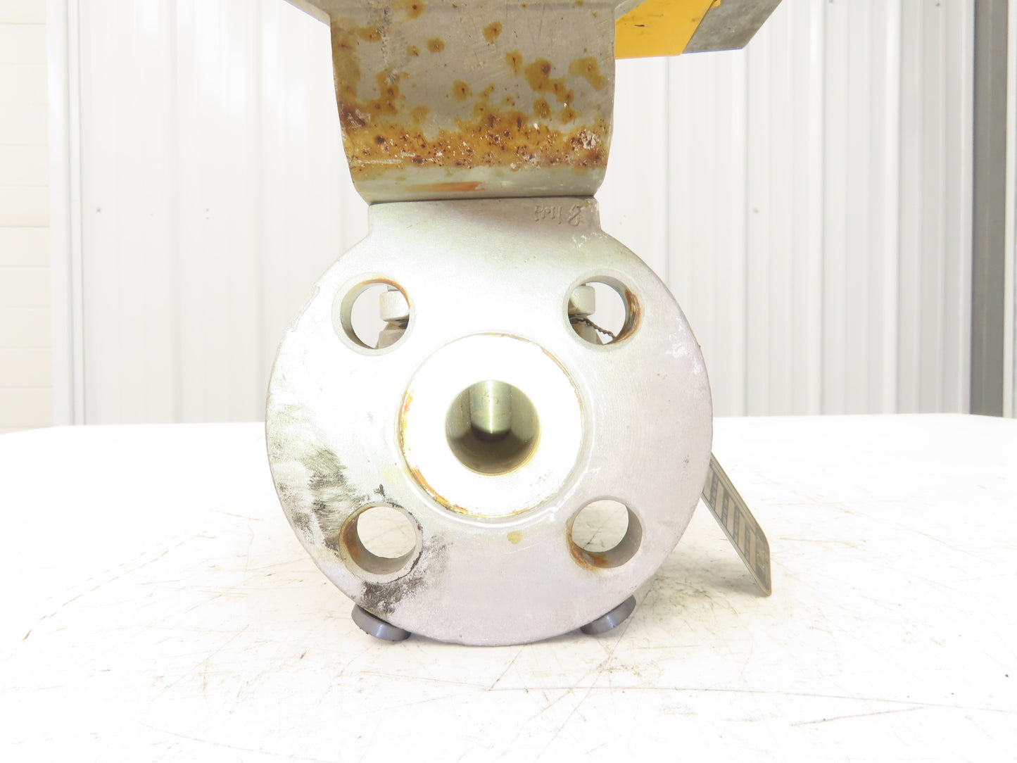 Tufline 0367 1" Flanged 300 Stainless Plug Valve Pneumatic Actuator & Positioner