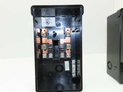 Challenger RPL221 Fusible Disconnect 30A 120/240VAC 2 Pole Rainproof Lot of 4