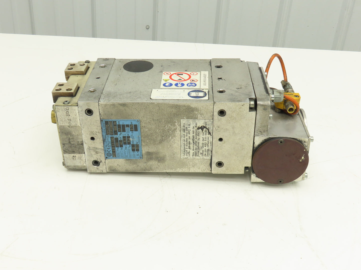 ARO 72500 41853715 Robot Welding Transformer MFDC 6.3-6.3-16KA 40KVA 500V 1000Hz