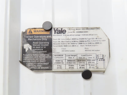 Yale TSW 160/4-250 Forklift Hydraulic Pump Motor 36/48V 23.6kW Off ERC100HHN